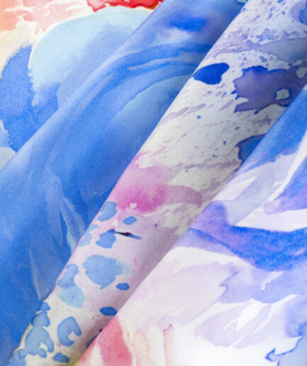 Stola Watercolor Flowers