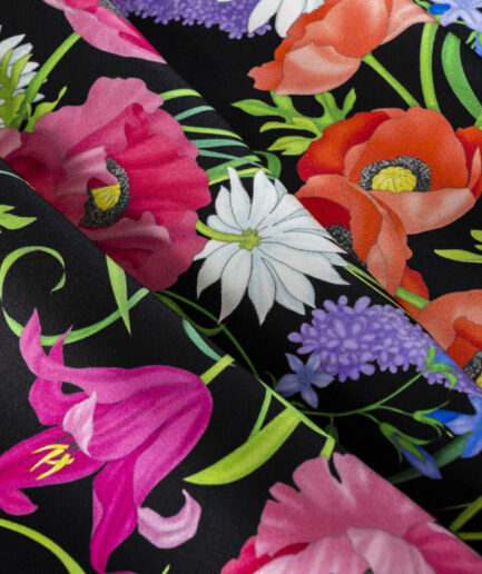 Carré 90 Spring Flowers