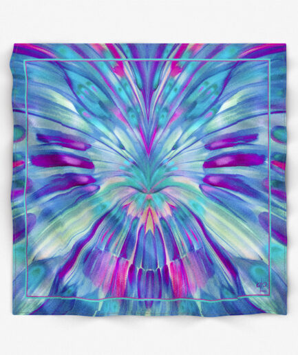 Carré 90 Free open Brushstrokes