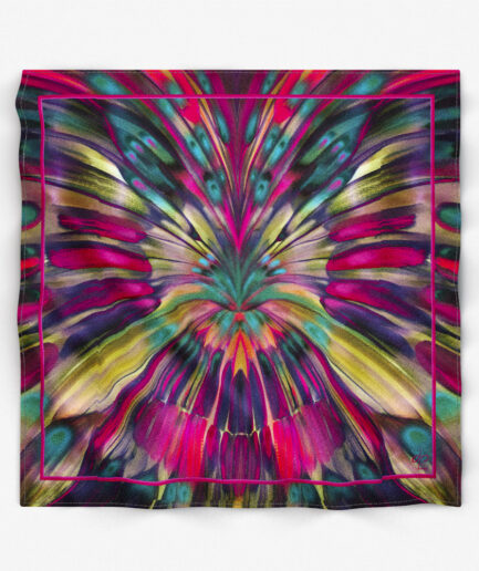 Carré 90 Free open Brushstrokes