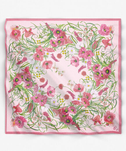 Carré 90 Spring Flowers