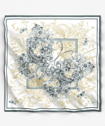 Carré 90 Gothic Butterfly