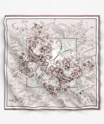 Carré 90 Gothic Butterfly