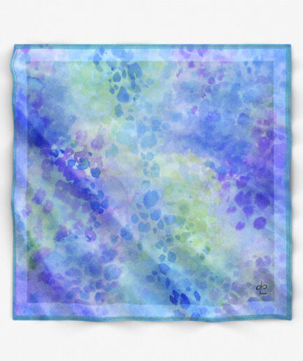 Carré 90 Watercolor Spotted